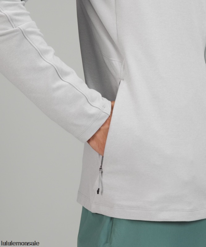Lululemon Deutschland DELULU665 | Heathered Sea Salt Surge Warm Full Zip